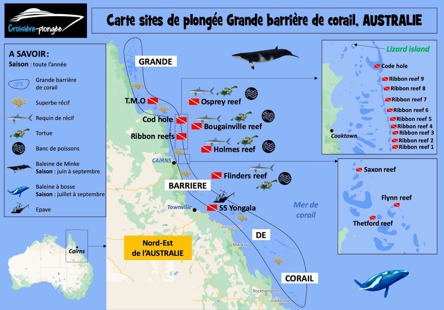 carte-sites-plongee-australie-grande-barriere-de-corail