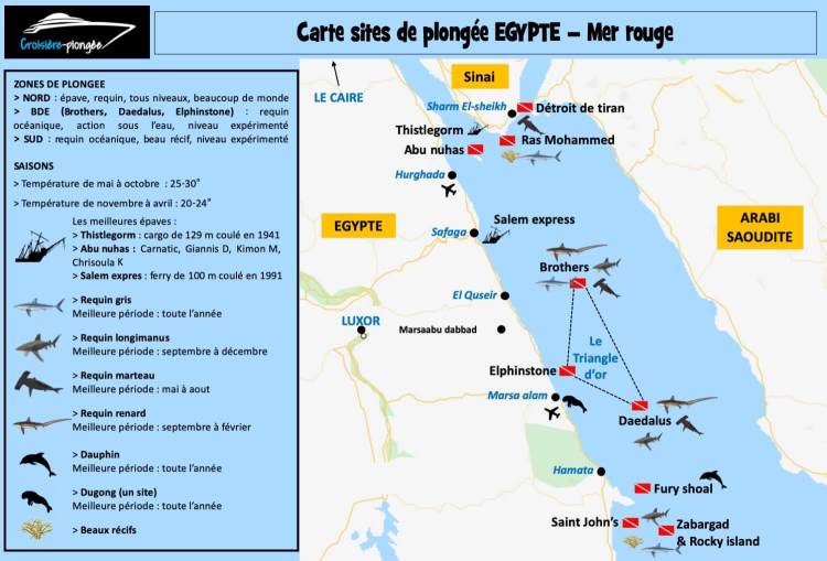 carte-sites-plongee-egypte-mer-rouge