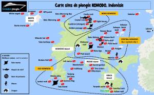 carte-sites-plongee-komodo-indonesie